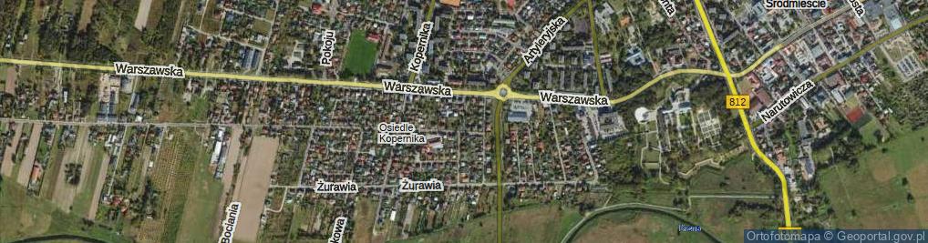 Zdjęcie satelitarne Chodkiewicza Jana Karola, hetm. ul.